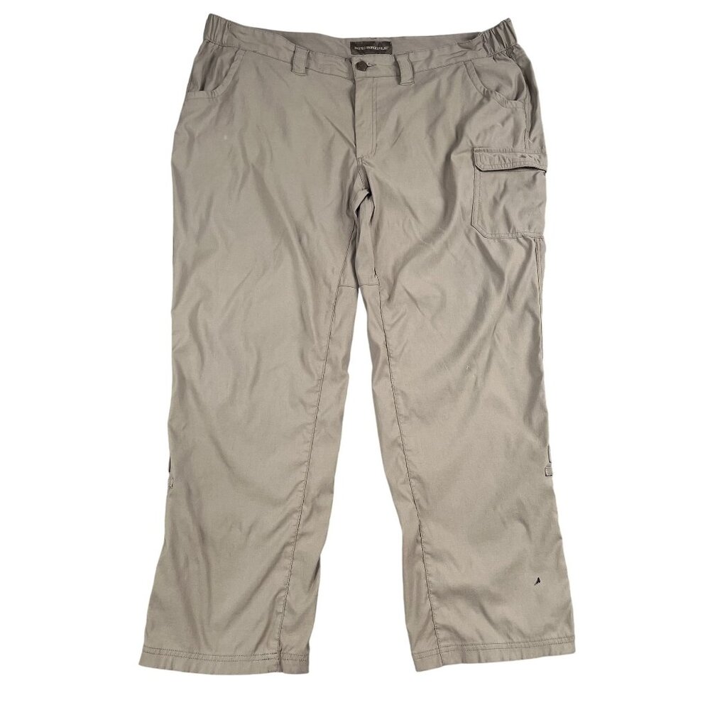 Bit & Bridle Hiking Womens 1X Outdoor Pants Tan (fit 44 x 30)‎